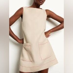 NwT;BONDI BORN Delphi Boat Neck Mini Dress🌸